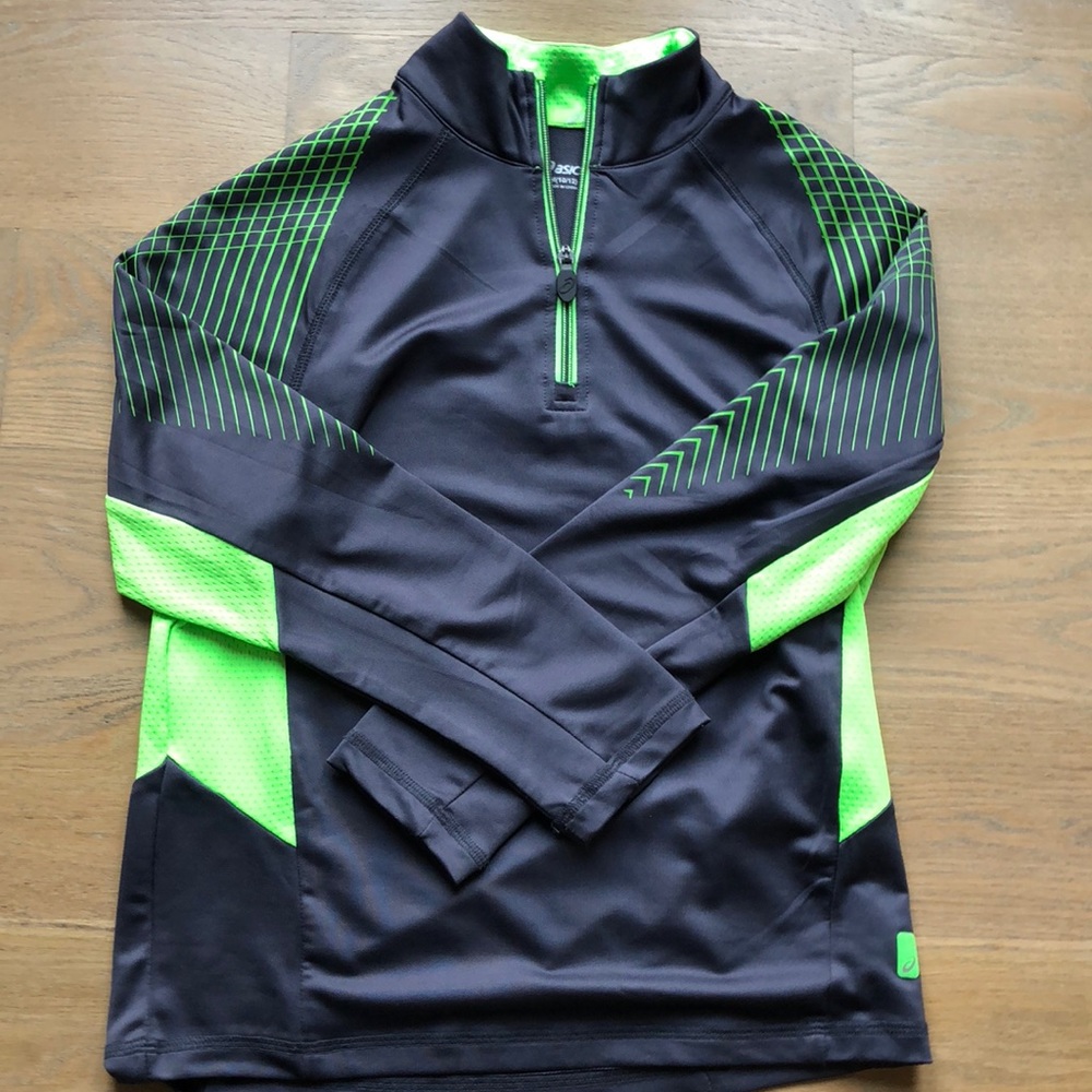 ASICS Boys Half Zip Sweatshirt Size 10/12